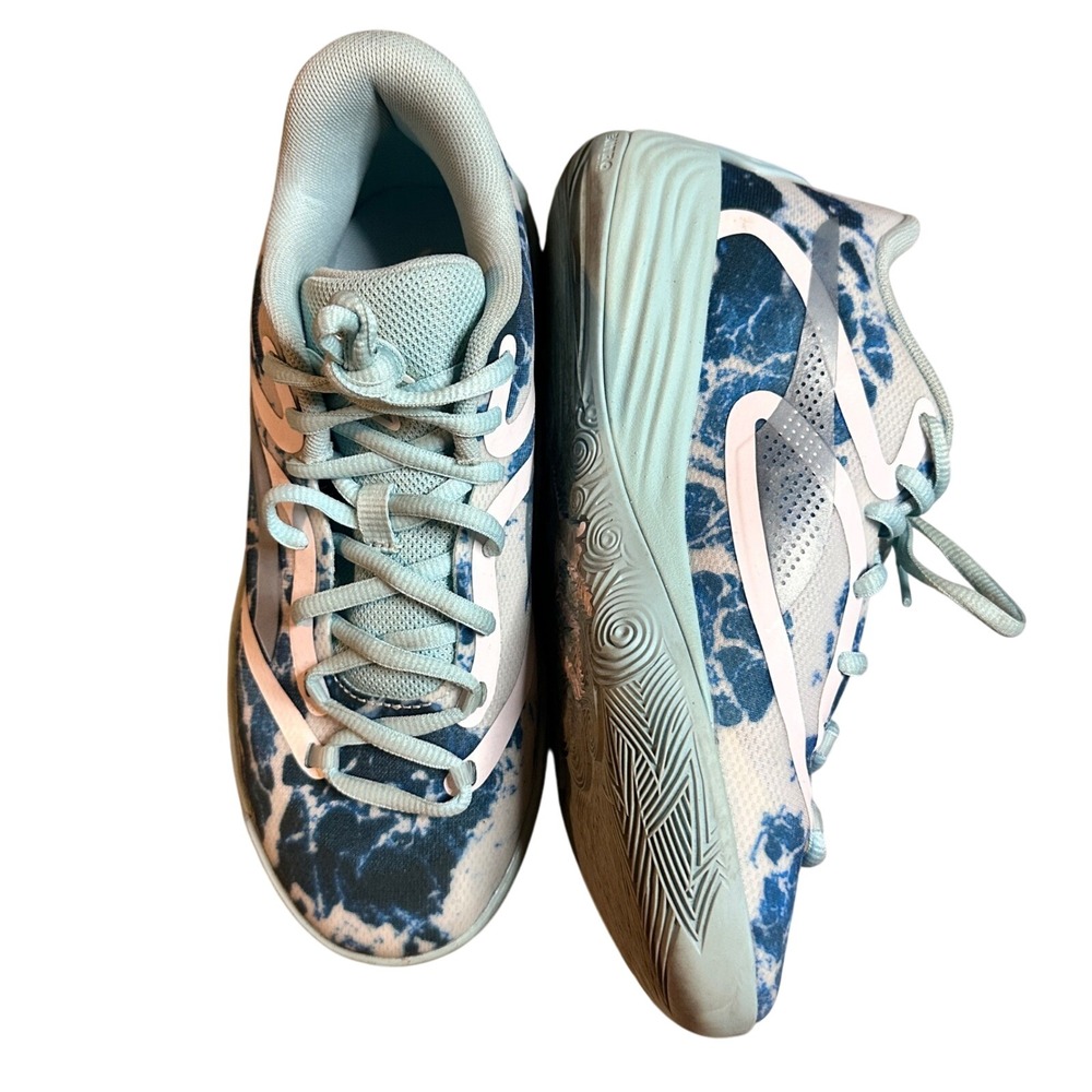 Puma MB.02 LaMelo Ball Be‎ You Basketball Shoes Aqua Tie-Dye Women's 7.5 Men's 6